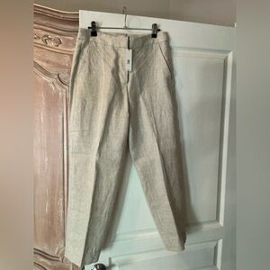 ‼️NWT Banana Republic 100% Linen Straight-Leg Pants